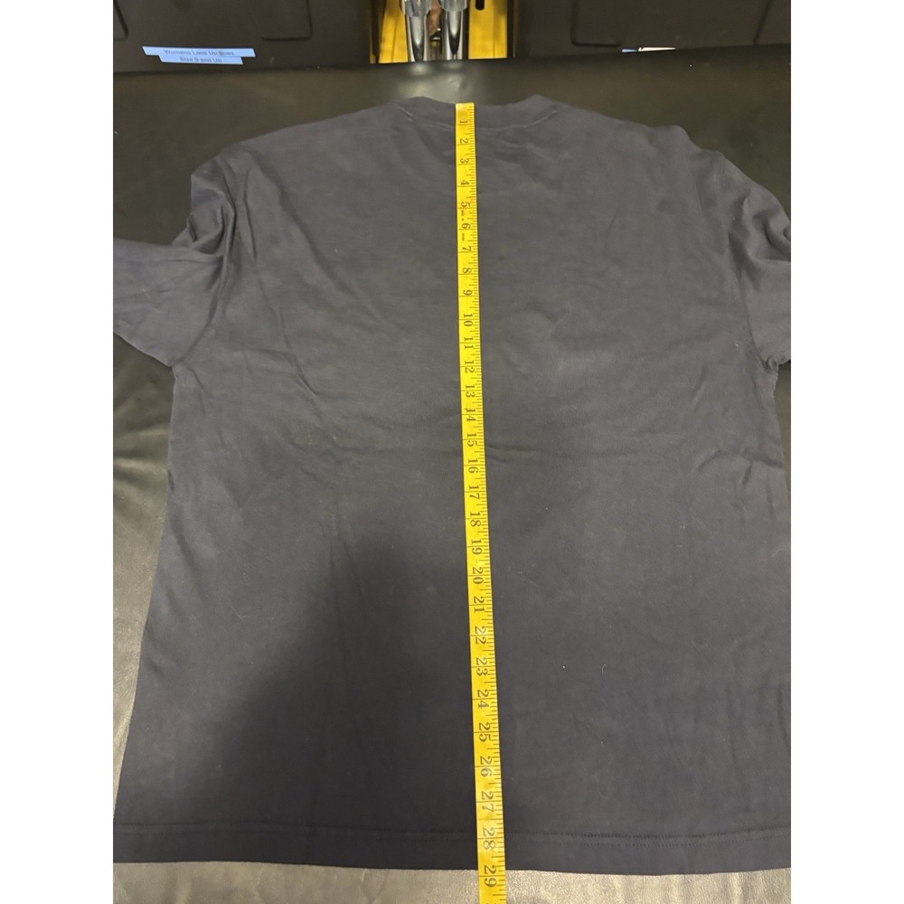 Abercrombie & Fitch Long-Sleeve Ski Graphic Tee Men's Soft T-Shirt Navy NEW Med - Picture 10 of 10